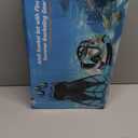 Snorkeling Gear for Adults Men Women,4 in 1 Snorkel Set with Panoramic View Diving Mask Anti-Fog Anti-Leak,Dry Top Snorkel,Fins and Travel Bag for Swimming,Snorkeling and Travel Diving (ML/XL, PURPLE)