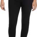 Nine West Women's High Rise Perfect Skinny Jean (16, Black)