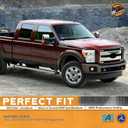 WEELMOTO Headlights Assembly for 11-16 Ford F250 F350 F450 F550 Super Duty | Compatible with 2011-2016 F250 F350 F450 F550 Headlamp Replacement Headlight Chrome Housing Amber Reflector