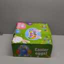 500 Pack 2.4" Fillable Easter Eggs with 6 Golden Eggs, Colorful Plastic Empty Eggs for Easter Egg Hunt, Party Favors, Basket Stuffers, Classroom Prizes for Kids Boys Girls