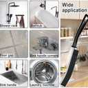 9 Pcs Hard Bristle Crevice Cleaning Brush,Multifunctional Corners Gap Cleaning Brush,Crack Cleaner Tools for Housekeeping,Bathroom Accessories,Home, Kitchen, Window,Sink,Faucets,Shower,Toilet, Grout