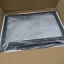 IRONWALLS 3D Printer Table with Filament Storage, 3-Tier Heavy Duty 3D Printer Stand Cart with Wheels & Power Outlet, Black Metal 3D Print Desk, Filament Spool Rack Shelf Organizer (Shelf Only)