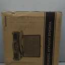 Vinyl Record Player 3-Speed Bluetooth Suitcase Portable Belt-Driven Record Player with Built-in Speakers RCA Line Out AUX in Headphone Jack Vintage Turntable (black)