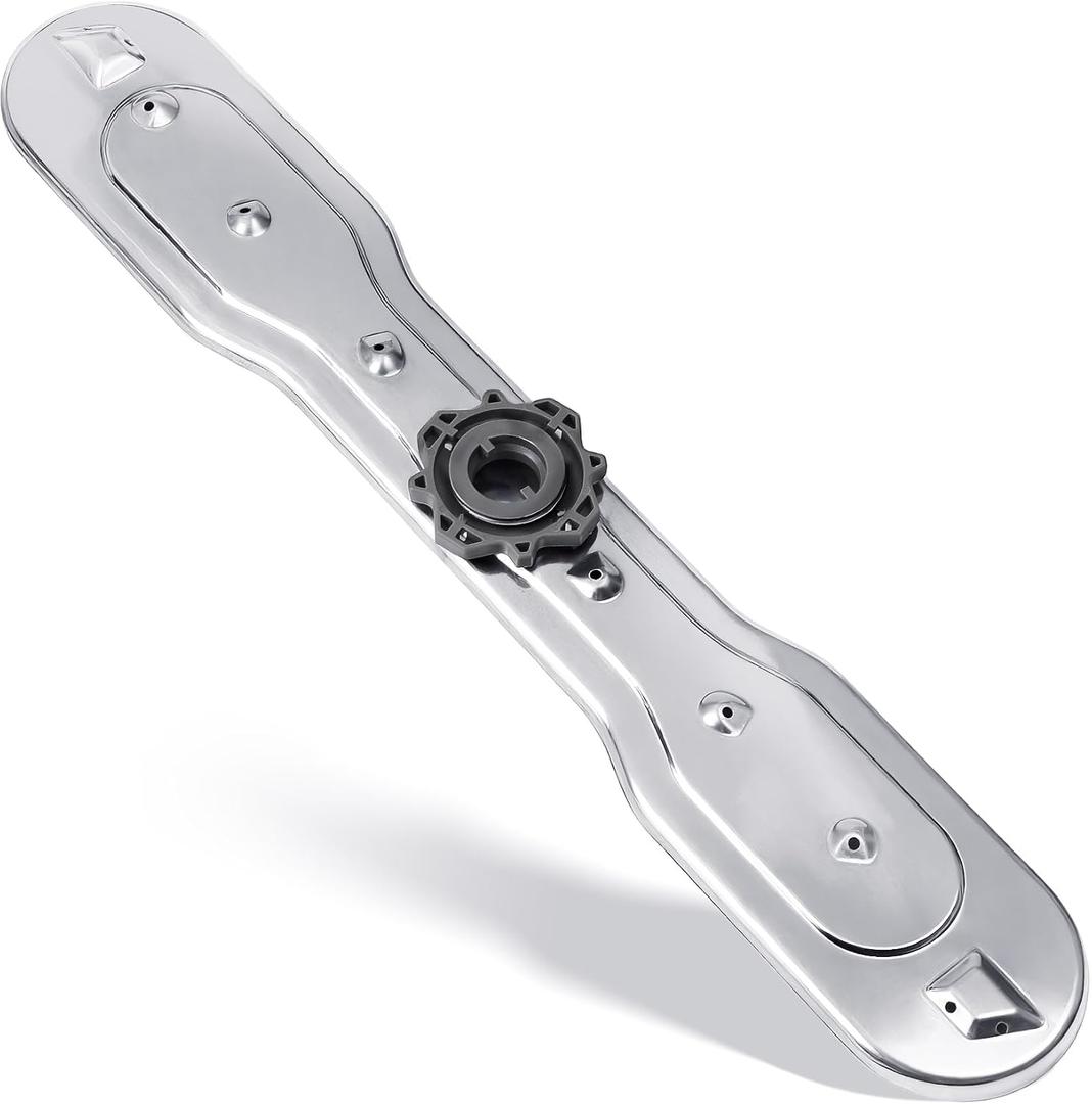 WPW10605345 Dishwasher Center Spray Arm Assembly Compatible with Whirlpool Maytag Kenmore Dishwasher Parts, Replaces AP6023356 PS11756698 EAP11756698 PS11756698 SDW10605345 RPW968347 W10605345 3449933