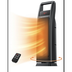 Portable 1500 Watt Electric Radiant Tower Heater TaoTronics TT-HE008