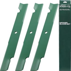 60 Inch Mower Blades for Bad Boy Exmark Gravely Hustler Toro Dixie Chopper 038-2007-00 High Lift Mulching Blades / 3 Pack/Replaces OEM no. 038-6050-00 038-6002-00 30227-60 30227-60V 602771