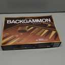 Large Backgammon Sets for Adults - Classic Board Games for 2 Players Adults and Kids - Premium Backgammon Set 15 inch Board and 32 Backgammon Pieces in Quality PU Leather Case - Gift for Man