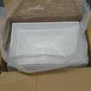 3 Pack White Buffet Food Risers, Step 12 1110 Size Acrylic Cube Box Display for Dessert Table Display Set Food Drink Collectibles Jewelry Figures, Display Stands for Retail Vendor Events,5 Side, Rectangle