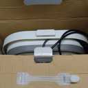 UNIFULL Collapsible Foot Spa Bath with Heat and Massage Rollers, Bubble, Foot Pedicure Kit, Temperature Control, Red Light, Pedicure Foot Spa, Foot Bath