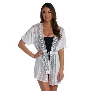 La Blanca Women's Kimono Swimsuit Cover Up (X-Small)