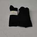 Sock Amazing Unisex Bamboo Rayon Socks Super Soft Black Crew Socks 8 Pack 10-13