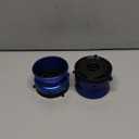 Aluminum 10 Inch Opener, Professional Lockable Easy Installation 1 Pair Nab Reel Hub Adaptors Universal Loading Device for Reel to Reel Tape Recorders (Blue)