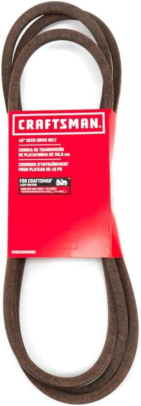 Craftsman CMXGZAM501063 46-Inch Deck NX MTD OE# 754-05022A Belt, Black