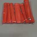 8 PCS Spark Plug Boot Protector 2500 Spark Plug Heat Sleeve Wire Covers Wrap 6 Inch for Ls1/Ls2 Sbc Bbc 350 454 Spark Plug Header Boots (Red)