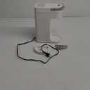 CHULUX Slim Single Serve Coffee Maker for K Pod, One Cup Coffee Maker Fits 7.3" Travel Mugs, Coffee Machine with 6 to 12oz Brew Sizes, Pearl White