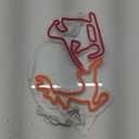 Christmas Neon Sign Reindeer Dimmable USB Powered Santa Claus LED Light Elk Deer Wall Dcor Gift for Bar Game Room Man Cave Bedroom Garage Decorations 14.2 * 9.6in