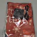 Merry Christmas Lighted Garden Flag Solar Powered Flag Snowman Buffalo Plaid Welcome Flags Vertical Double Sided Burlap Yard Flag for Outdoor Yard Lawn Decorations 12.5 x 18 Inch