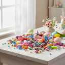 Easter Candy Variety Pack 2lb - Assorted Chocolate Bulk Candy Individually Wrapped for Party Favors, Egg Hunts & Easter Basket Fillers - Easter Candy Bulk Chocolate Assortment - 2 Pounds