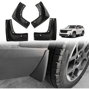 Muslogy for Honda Pilot 2023 2024 2025 2026 Mud Flaps Splash Guards Front & Rear Fender Mud Guard Accessories Compatible with 4th Gen Honda Pilot 2023-2026 Sport EX-L TrailSport Touring Elite