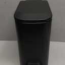 TIPGO Slim Bathroom Trash Can with Lid Soft Close, Step Pedal, 6 Liter / 1.6 Gallon Stainless Steel Trash Bin, Small Garbage Cans for Bedroom, Office, Kitchen (Matte Black)
