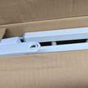 Regalo Safety 29-49" Easy Step Extra Wide Baby Gate for Doorways & Bottom of Stairs, Pressure Mounted Safety Gate with Door for Babies, Toddlers & Pets, White