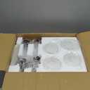 Brushed Gold Vanity Light,4 Light Gold Bathroom Light Fixtures,Bathroom Lights Over Mirror with Clear Glass Shade,Modern Wall Lighting for Mirror Bedroom Vanity Hallway