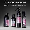 Redken Acidic Color Gloss Heat Protection Leave-In Treatment Spray For Color-Treated Hair - Conditions and Adds Shine, With Heat Protection