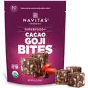 Navitas Organics Superfood Power Snacks, Cacao Goji, 16 oz. Bag, 23 Servings - Organic, Non-GMO, Gluten-Free (EXP 09/30/26)