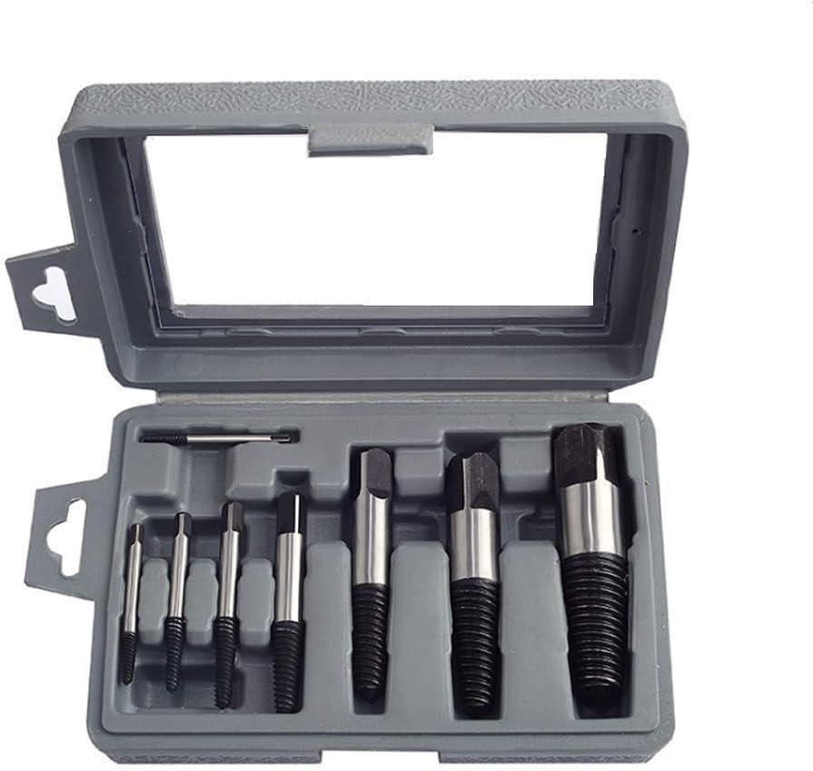 (8pcs) Pipe Screw Extractor Set,Damaged Screw Broken Bolt Water Pipe Remover Set (8pcs) Pipe Screw Extractor Set,Damaged Screw Broken Bolt Water Pipe Remover Set