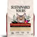 Sustainably Yours Natural Cat Litter, Mixed-Grain Formula, Exceptional Clumping & Odor Control, Virtually No Dust, Easy to Scoop, Corn & Cassava Plant-Based, Unscented, 10 lbs