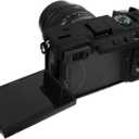 Easy Hood Camera Case for Sony Alpha 7C II A7C II A7CII A7CR Digital Camera, Lightweight Soft Silicone Cover, Anti-Scratch Protective Camera Body Skin Case (Black)