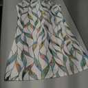 Womens Swimsuit Cover Up Spaghetti Strap Eyelet Embroidery Scoop Neck Sleeveless Casual Summer Dress Bikini Coverup (Small, A-coloured Leaf)