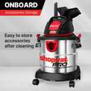 Shop-Vac 5 Gallon 4.5 Peak HP Wet/Dry Vacuum, Stainless Steel Tank, Portable Shop Vacuum with Filter, Hose and Accessories for Garage, Workshop. 5920588