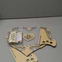 Wenqik 63 Pcs Fall Thanksgiving Wedding Guest Book Alternatives Set Bridal Shower Decorations with Photo Frame Sonogram Frame Keepsake 60 Wood Slices Guest Book for Wedding(Fall in Love)