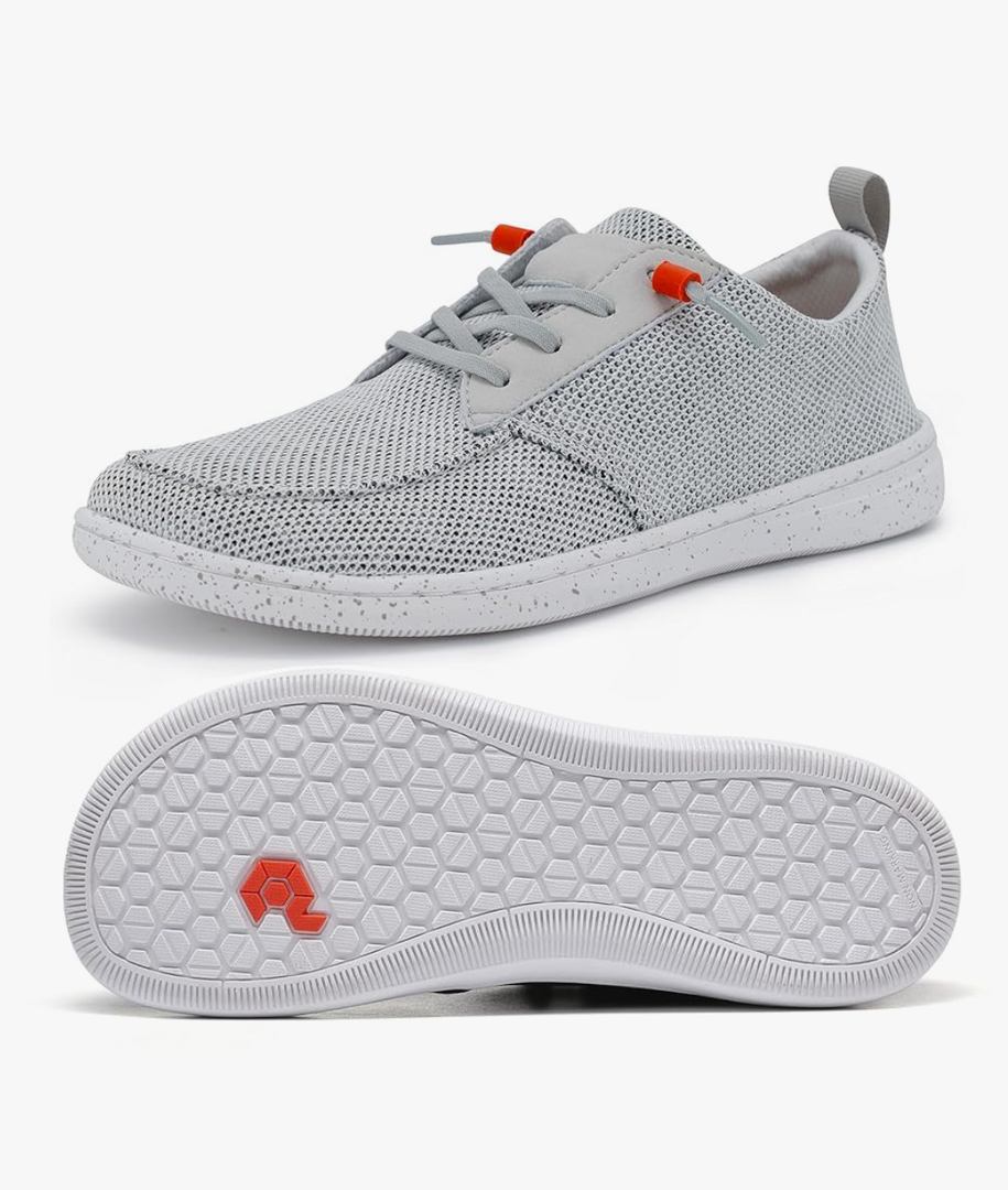Men's Barefoot Wide Toe Box Shoes - Minimalist Barefoot Shoes with Zero Drop Sole Extra Wide Slip on Walking Shoes for Men Size 12