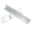 CNQLIS 13" Aluminum Angle Stock, 1.5"x1.5"x 1/8" Aluminum Angle Iron, 6061Aluminum, 1/8" Thick 2PCS