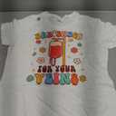 Funny Infusion Day IV Therapy Nurse Bartender For Your Veins T-Shirt (Small)