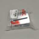 2 Pairs | Rear Mounting Brackets for Face Frame Cabinets - Compatible with HBL' 1.77 Inch (45mm) Width Drawer Slides, 0 to 3.5 Inch Adjustable. (Silver)