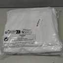 BGment White Blackout Curtains 63 Inch Long - Black Out Curtains for Bedroom Thermal Insulated Curtains for Winter Grommet Total Room Darkening Window Drapes, 2 Panels, 42 x 63 Inch