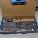 HP Wireless Keyboard and Mouse Combo - Full Size Membrane Chiclet Style Keyboard, 3-Zone Layout, 2.4GHz Wireless Connection, Compatible with PC, Mac