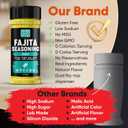 Fajita Seasoning Mix Ranch Seasoning Powder - Gluten Free & Low Sodium Mexican Seasonings Blend for Meat, Vegetables, Steak & Chicken Fajita. Dry Ranch Powder Fajitas Seasonings Spices. Taco Mix. 4oz (EXP 01/07/27)