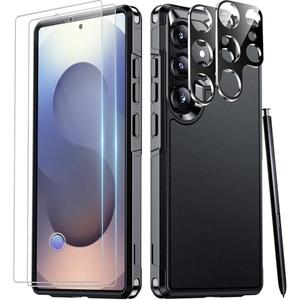 SPIDERCASE Designed for Samsung Galaxy S25 Ultra Case, [10 FT Military Grade Drop Protection] Heavy Duty Shockproof Phone Case for Galaxy S25 Ultra 6.9 inch, Black