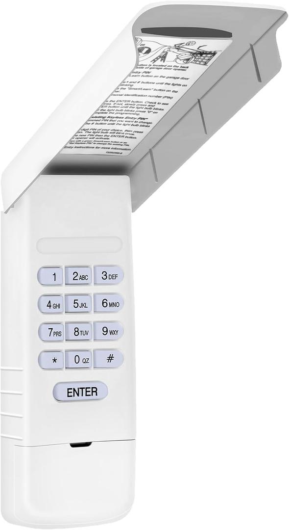 LiftMaster 878Max 877LM Wireless Universal Garage Door Opener Keypad 