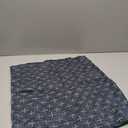 ZWJD Pillow Covers 18x18 Set of 2 Soft Polyester Textured Pillow Covers with Stylish Flange Edge Cozy Farmhouse Throw Pillows for Couch Bed Sofa Living Room (Navy Blue)