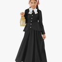 Morph Colonial Costume Girls Harriet Tubman Costume For Kids Pilgrim Outfit Kids Girls Pilgrim Outfit Size XL