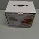 2-Pack Glass Food Storage Containers with Tempered Lids (21.3oz/2.7cup) - Airtight Snap Lock, Microwave & Oven Safe (-4~ 950F), Freezer to Baking Dish, BPA-Free, Gift Box (Blue)