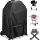 Grill Cover for Charbroil Bistro Grill CB1250116P6, Waterproof Heavy Duty Outdoor BBQ Accessories Fit for Ninja Woodfire OG701 Series Grills & Stand - 32"Lx23"Wx40"H (Cover Only)