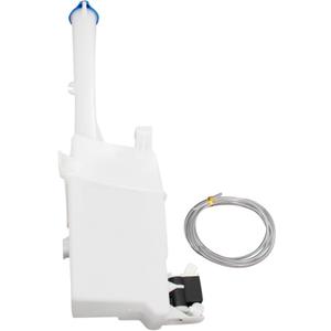 TRQ Windshield Washer Reservoir Compatible with 2013-2016 Hyundai Santa Fe HY1288126