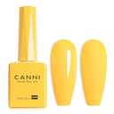 CANNI Neon Yellow Gel Polish - Bright Pastel Yellow Color, High Gloss Soak Off U V French Nail Manicure Salon DIY