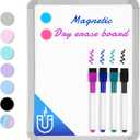 VUSIGN Small Dry Erase Whiteboard, 8.5 x 11 Inches White Board for Kids, Students, Fridge, Locker, Mini Dry Erase Board